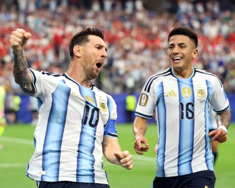 Argentina 2-0 Austria: Messi breaks scoring record at World Cup 2026 – as it happened | World Cup 2026 | The Guardian
