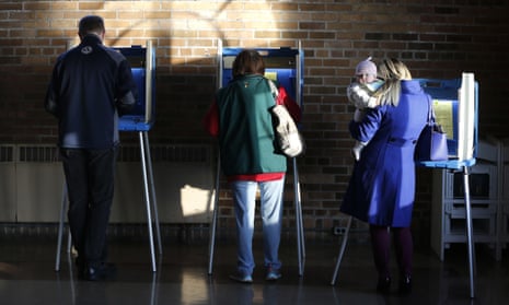 Wisconsin voters cast ballots