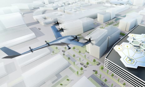 Uber’s vision for flying taxis