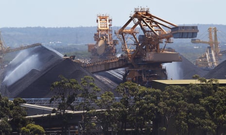 Coal at the Port of Newcastle