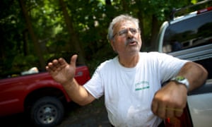 Sam Richie, 69, retired, after an estate sale in Bethlehem.