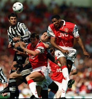 Arsenal’s Nicolas Anelka in action.