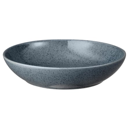 Denby Dark Grey Speckle Pasta Bowl