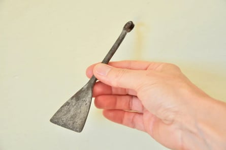Riccardina Burdo’s traditional spatula.