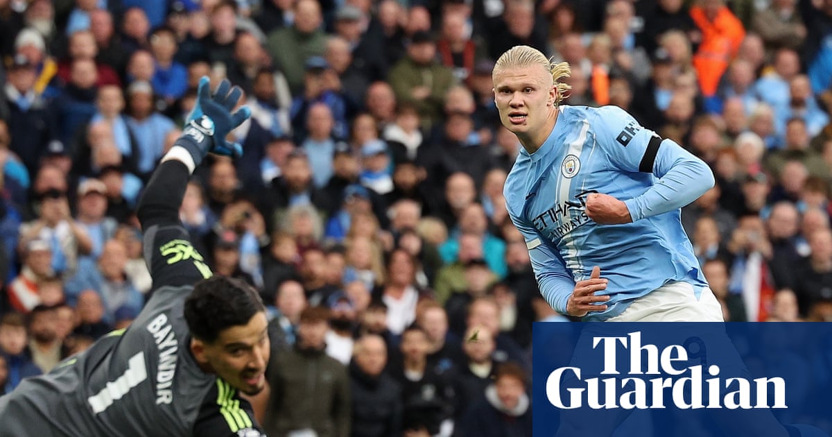 Haaland doubles up as City sweep United aside in Manchester derby