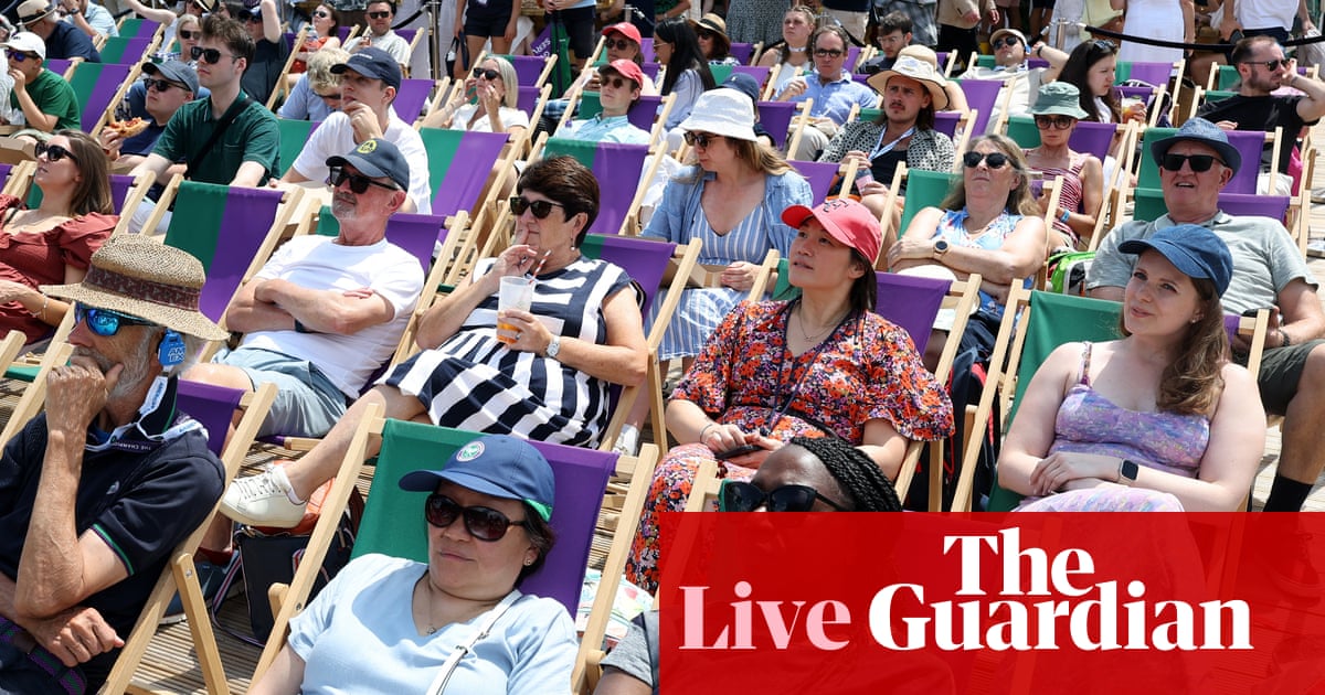 Wimbledon 2025: Osaka opens before Alcaraz in action and Sabalenka v Raducanu live