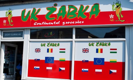 Polish shop front in Southampton