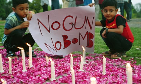 A vigil in Islamabad to pay tribute to the Sri Lankan blast victims.