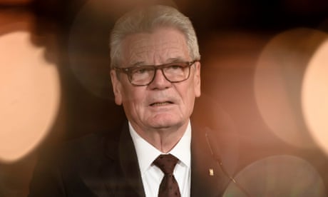 Centre Left Frank Walter Steinmeier Elected President Of Germany World News The Guardian