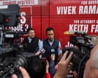 Ramaswamy accuses Acton of ‘lying’ about attack ad, but court records contradict mother’s claim – live