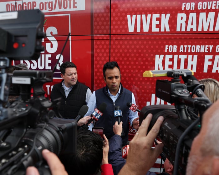 Ramaswamy accuses Acton of ‘lying’ about attack ad, but court records contradict mother’s claim – live