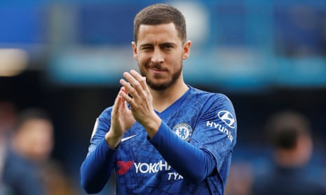 Eden Hazard is likely to salute Chelsea’s fans for the final time in Baku.