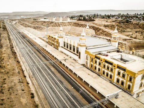 The new railway station in the city of Adama in central Ethiopia.