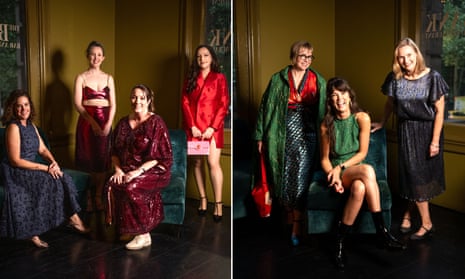 Julie Boie, Julia Hosford, Siobhan Andrews, Leisl Shanley, Michelle Sanger, Verity Best and Maggie Scott