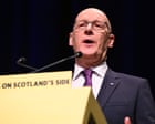 UK faces ‘seismic moment’ as nationalists target election wins, says John Swinney