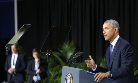 President Obama speaking in Hanover