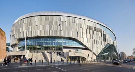 Exterior of Tottenham Hotspur Stadium