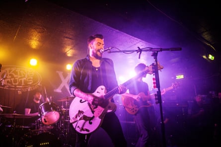 Courteeners performing in 2015.