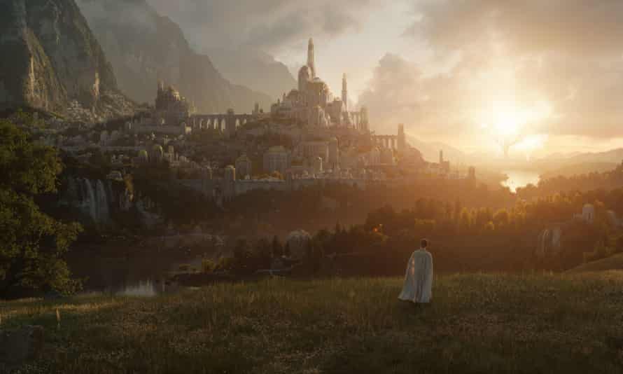 Photo issued by Amazon Studios of a still from the still untitled Lord of the Rings series.