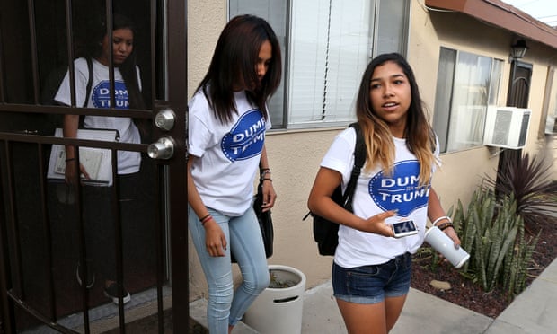 Had they not taken a stance, the girls believe that those who felt threatened or harassed by Donald Trump supporters would have remained silent.