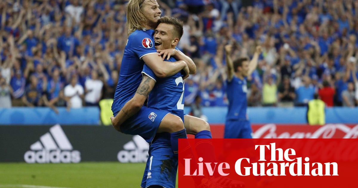 Iceland 21 Austria Euro 2016 as it happened! Euro 2016 The Guardian