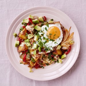 Rosie Reynolds’ new potato breakfast hash.