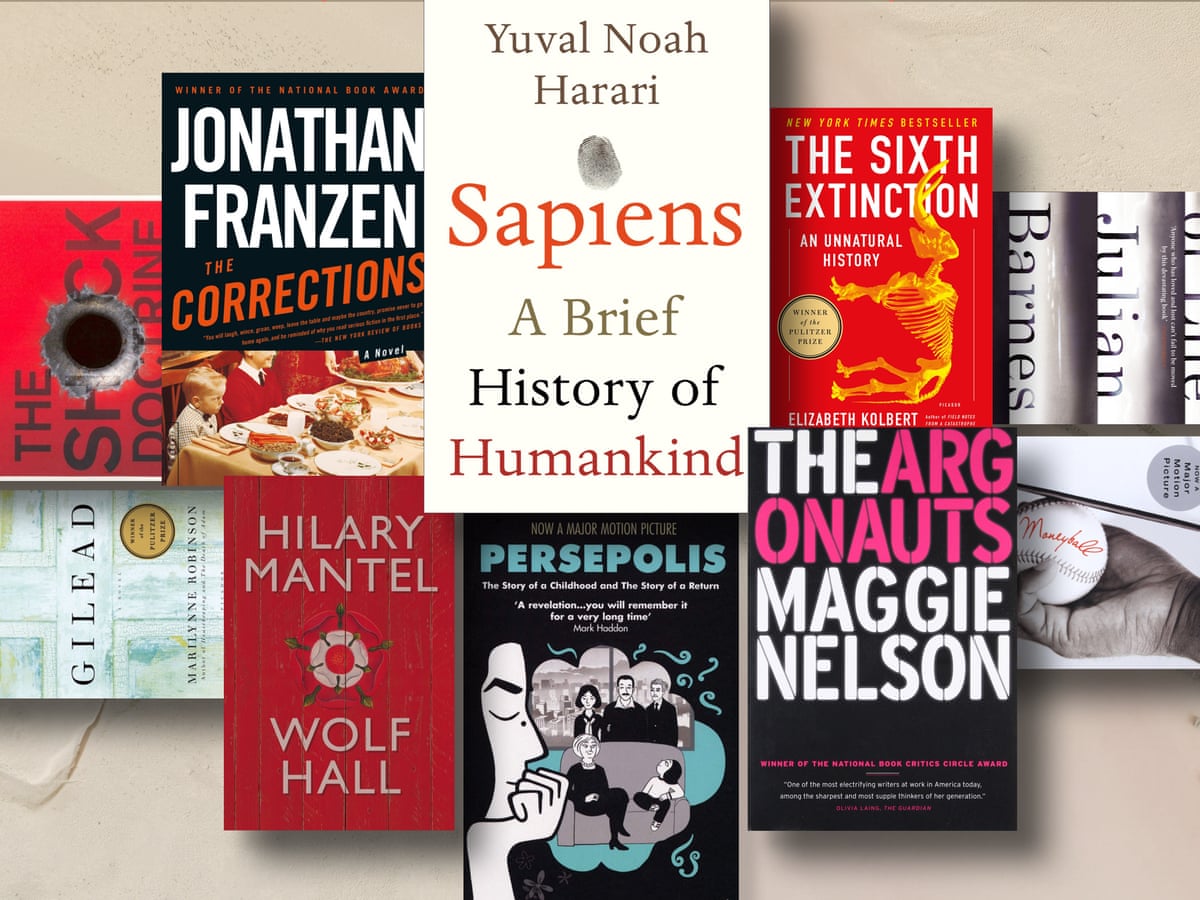 The 100 best books of the 21st century, Books