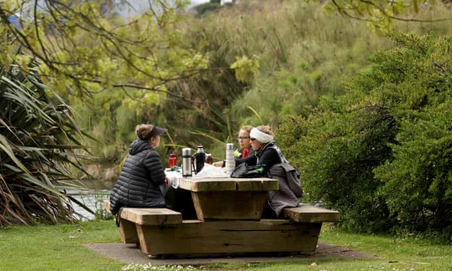 Families re-unite with a picnic astatine Western Springs connected October 06, 2021 successful Auckland, New Zealand.