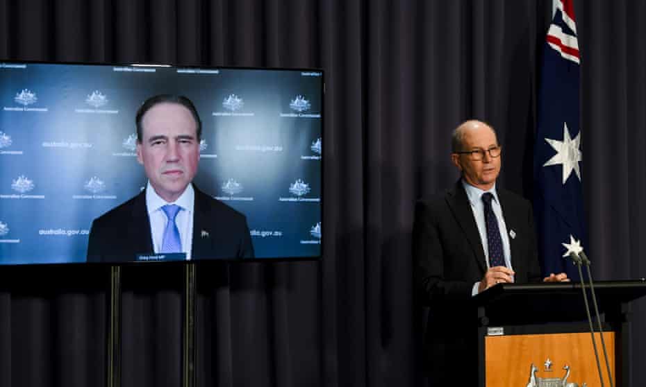 Greg Hunt and Paul Kelly