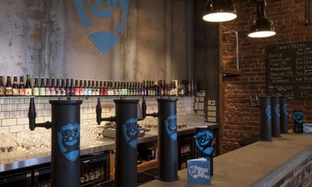 Tap dancing: the industrial bar at Aberdeen’s new Brew Dog