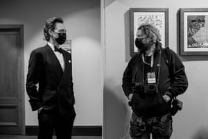 Tom Hiddleston with official Bafta photographer Greg Williams