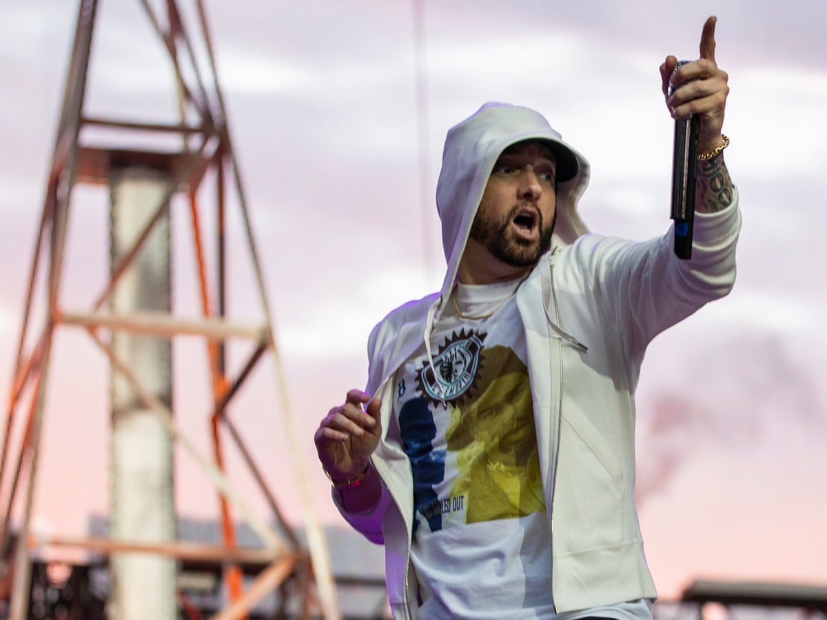 Eminem Review The Rap God Struggles To Generate Energy Music The Guardian