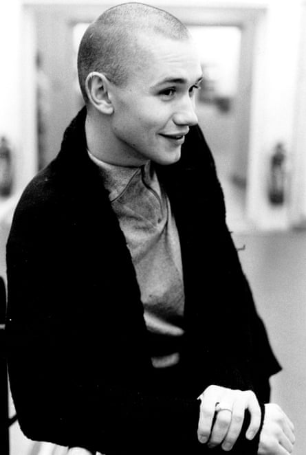 Michael Clark, photographed in 1986.