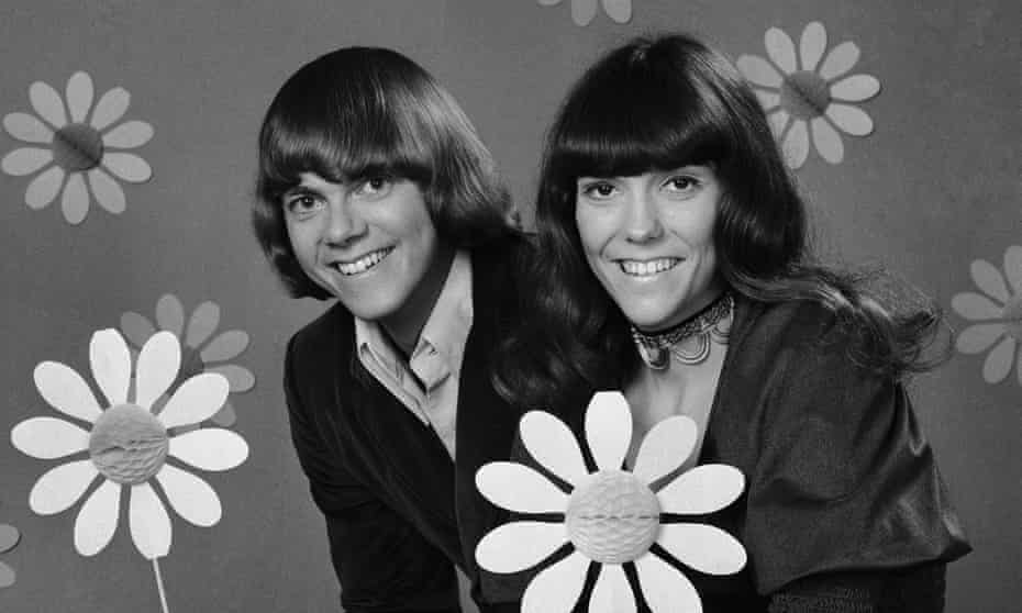 ‘A drummer who sang’ and her brother … the Carpenters.