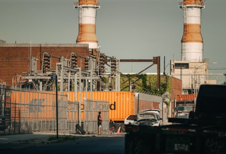 An industrial facility.