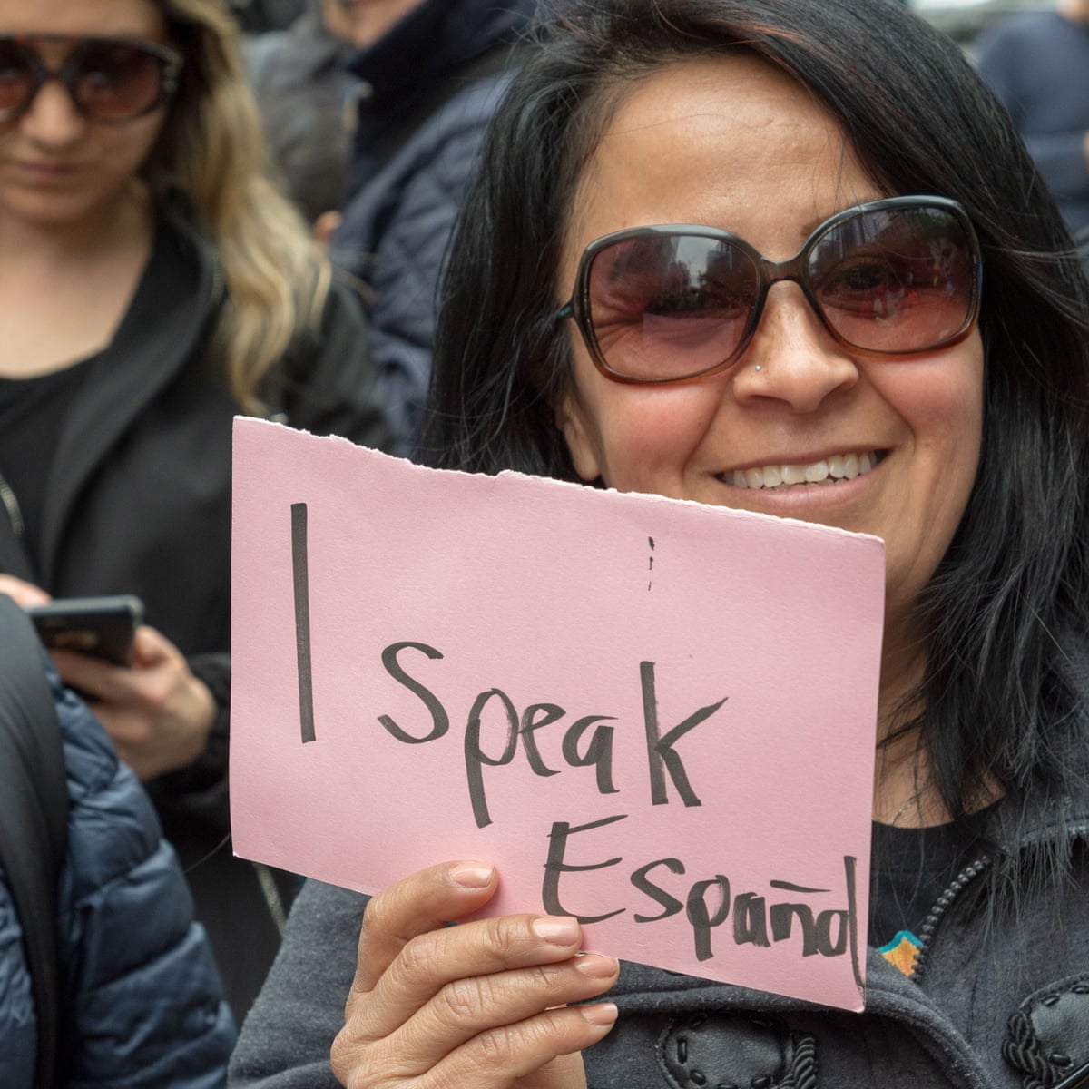 Why Speaking Spanish Is Becoming Dangerous In America Us News The Guardian