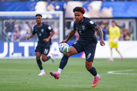 Weston McKennie of the United States