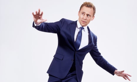 All the right moves: Tom Hiddleston demonstrates his dance steps.