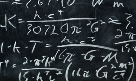 Blackboard with calculus