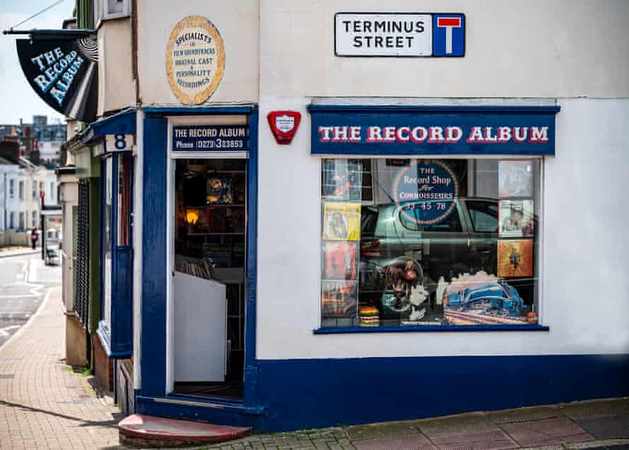 The Record Album shop in Brighton.