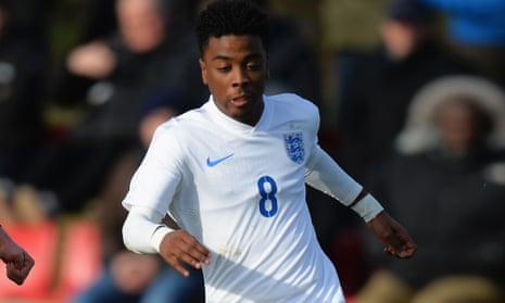 Manchester United’s Angel Gomes began the scoring against Germany