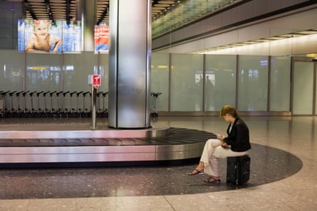 The dreaded moment when you realise your baggage is missing, so get to the carousel as soon as you can.