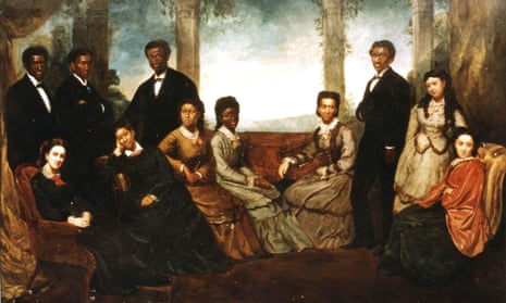Jubilee Singers at the Court of Queen Victoria by Edmund Havell.