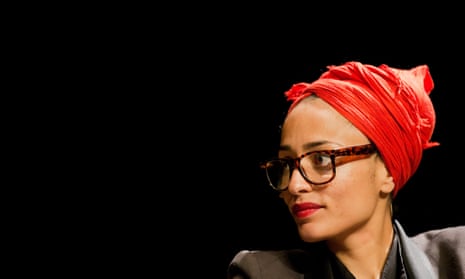 Zadie Smith during a reading in Cologne, in 2014. 