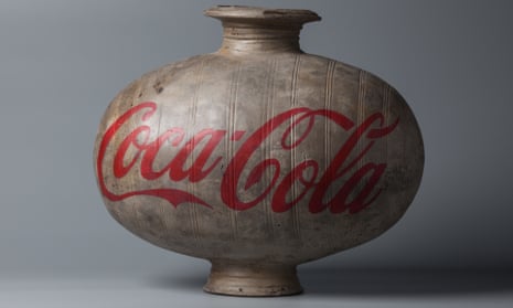 ‘Another brilliant act of antiquity abuse’ … Han Dynasty Urn with Coca-Cola Logo, 2014.