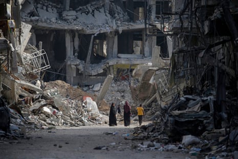 According to the UN, 72% of all residential buildings in Gaza have been completely or partially destroyed.