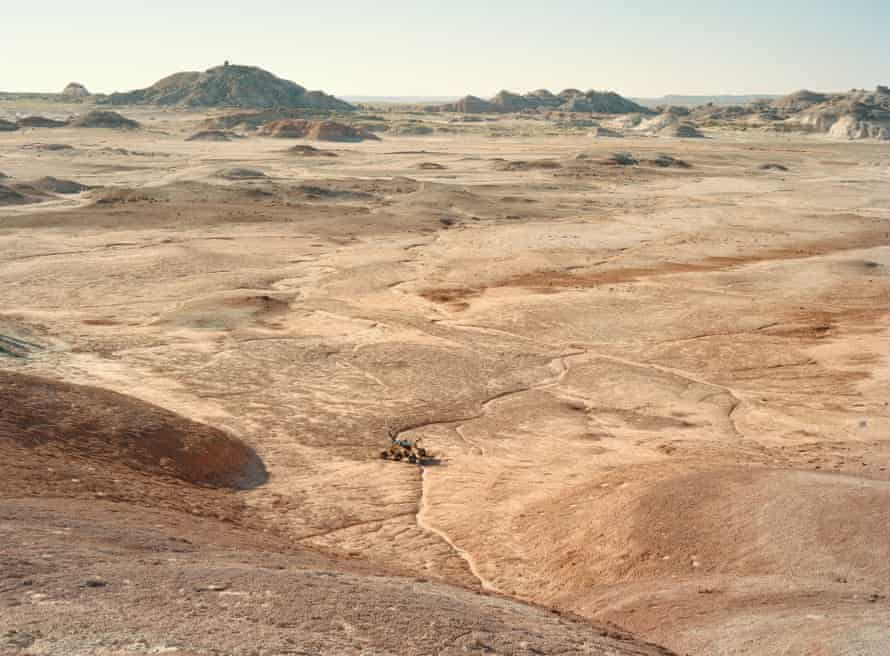 The Utah landscape that’s being used as a stand-in for Mars.