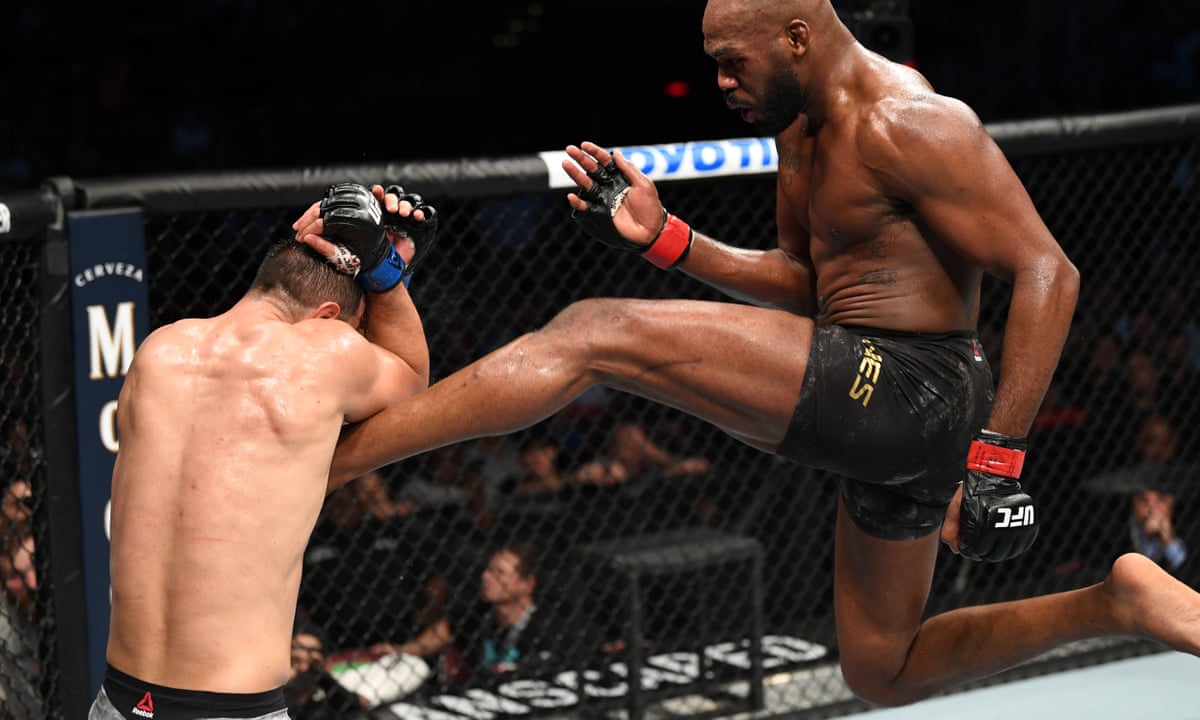 Jon Jones beats Reyes at UFC 247 to retain title for record 15th time | UFC | The Guardian