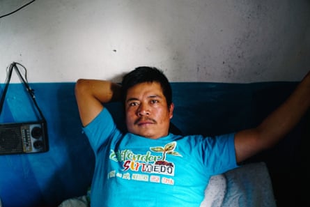 Víctor Vásquez was shot in the leg by police while shooting video of an eviction in a local village in January 2017