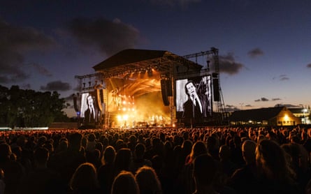The crowd at the Nick Cave show.